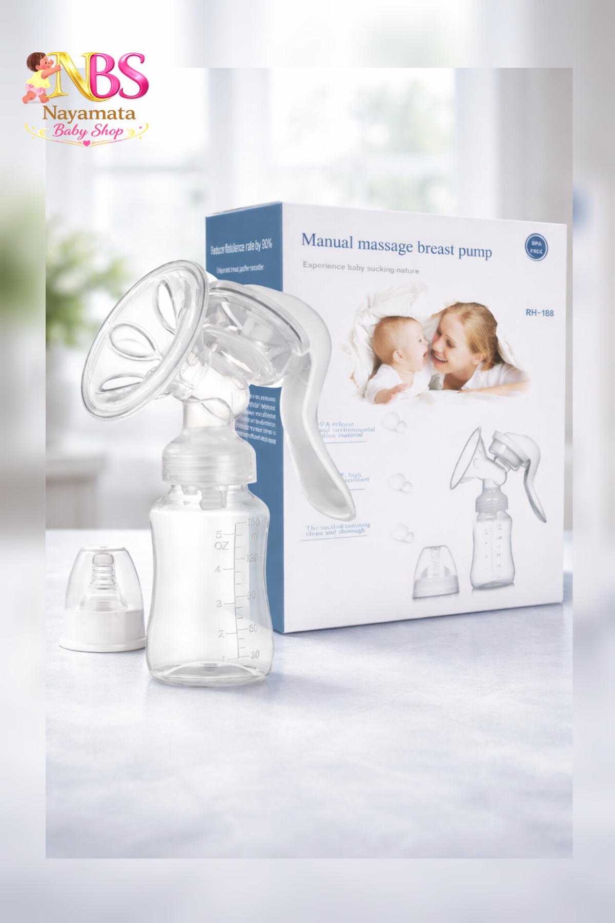 Manual Breast Pump | ম্যানুয়াল ব্রেস্ট পাম্প - Image 2