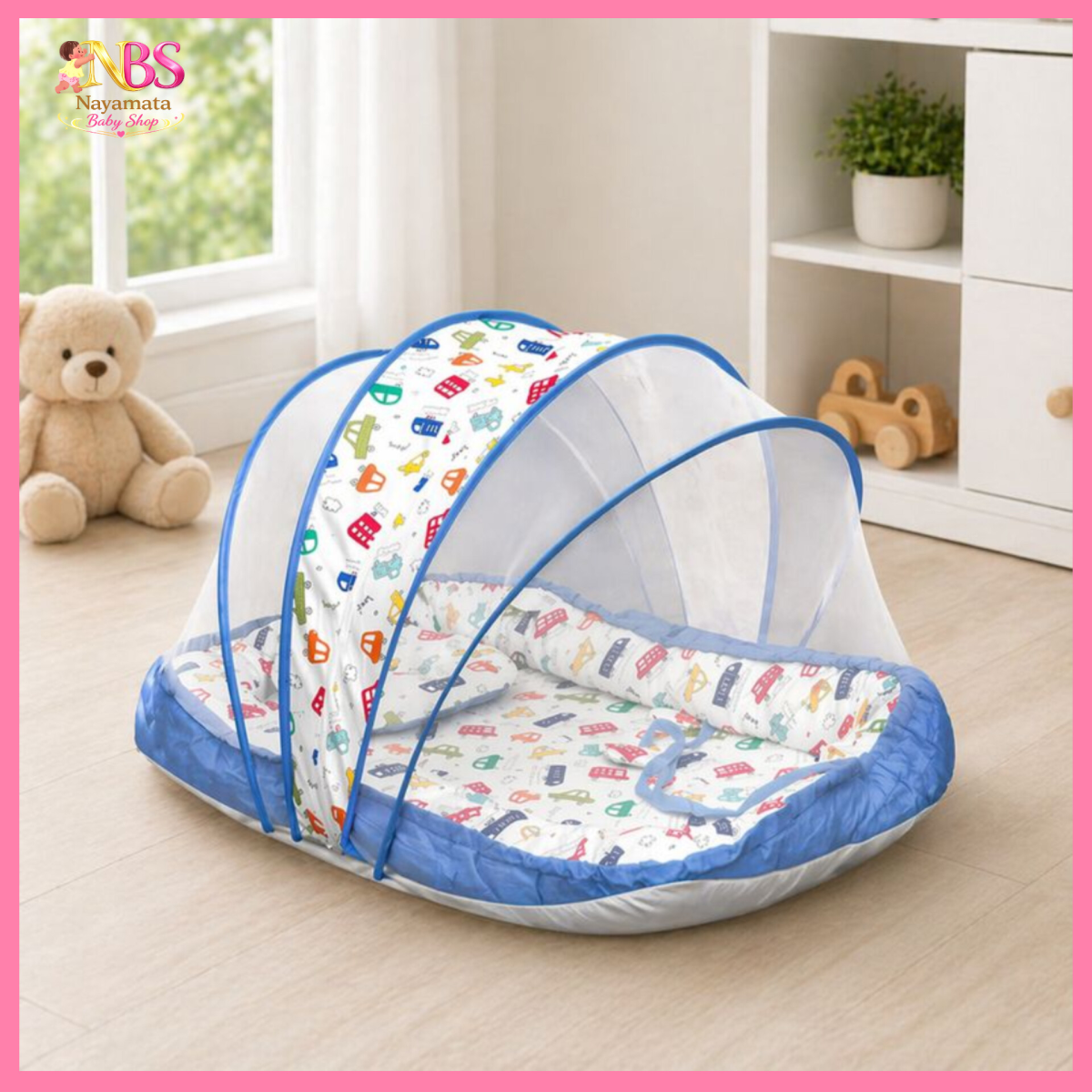 Baby Bedding Set with Mosquito Net (China) | শিশুর মশারির সেট - Image 3