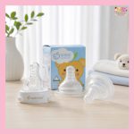 Applebear soft silicone baby nipple BPA free