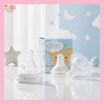 Applebear soft silicone baby nipple BPA free