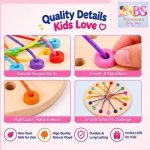 Rope Untying Challenge wooden Montessori toy for kids 3 plus years